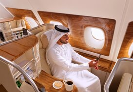 Inflight Wi-Fi for Emirates Skywards members in Business Class