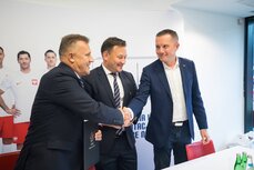 Staropolanka oficjalną wodą Reprezentacji Polski w piłce nożnej  (5).JPG