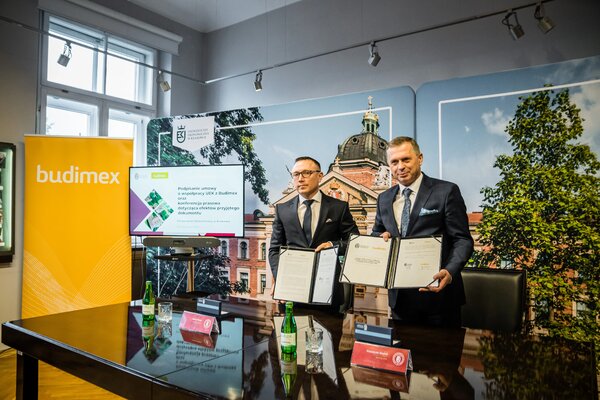 Budimex podpisał umowę o współpracy z ‎UE w Krakowie 2