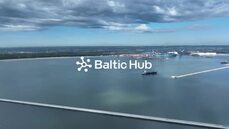 Work Progress at T3 terminal at Baltic Hub Container Terminal in Gdansk.mp4