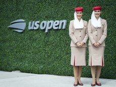 Emirates' cabin crew at the US Open.jpg