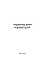Consolidated financial statements of ENEA Capital Group