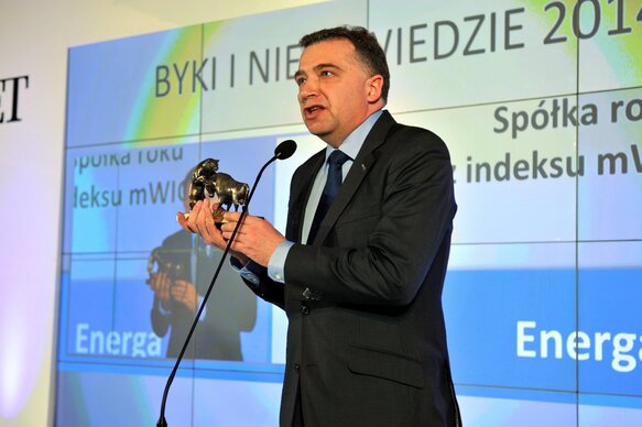 Roman Szyszko, wiceprezes Energa SA ds. finansowych, fot. Grzegorz Szymański