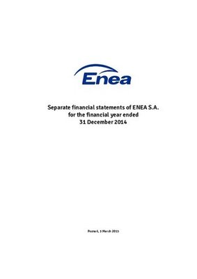Separate financial statements of Enea S.A.