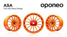 Felga ASA TEC AS2 Race Orange ● Alufelgi ● Oponeo™