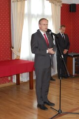 Krzyż Wolności i Solidarności. Ł.Kamiński, prezes IPN