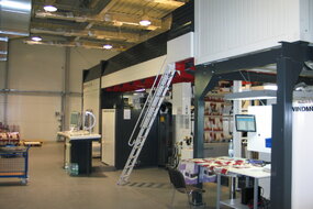 Production line for flexible packaging printing  