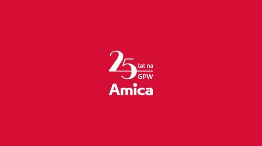 Jubileusz 25-lecia Amica SA na GPW w Warszawie