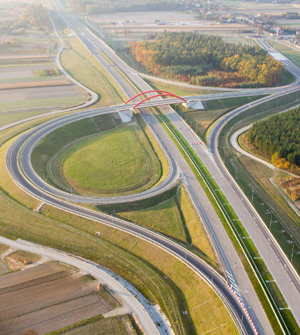 Autostrada A4-odcinek Jarosław-Radymno