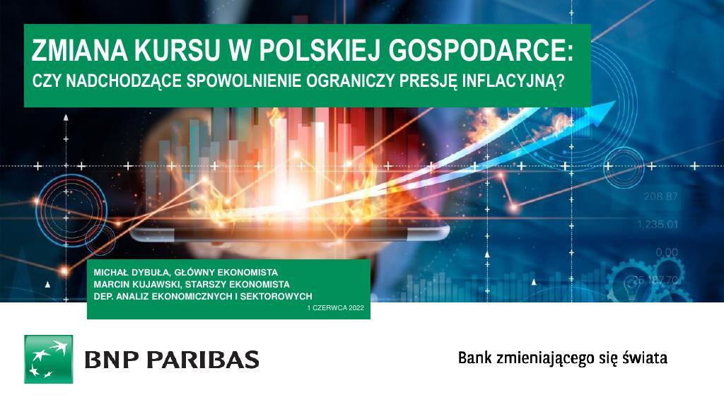 Zdjęcie Zmiana Kursu W Polskiej Gospodarce - Prezentacja | Bank BNP Paribas