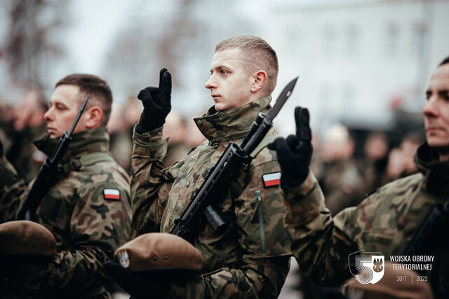 Przysięga wojskowa w Białymstoku