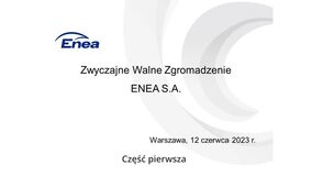 ENEA ZWZ 12.06.2023 (cz. I)