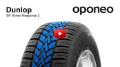 Tyre Dunlop SP Winter Response 2 ● Winter Tyres ● Oponeo™