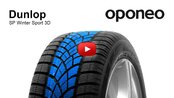 Dunlop SP Winter Sport 3D ● Winter Tyres ● Oponeo™