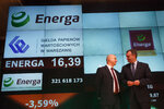 Debiut spółki ENERGA SA na Giełdzie Papierów Wartościowych w Warszawie - 11.12.2013 r.