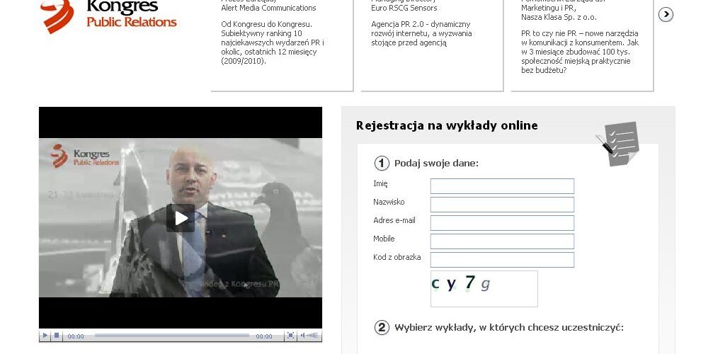 Wystartował serwis wideo IX Kongresu PR w Rzeszowie