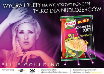 Zdjęcie: KoncertuJEMY! Nudle Knorr i Universal Music Polska we wspólnej kampanii dla fanów muzyki