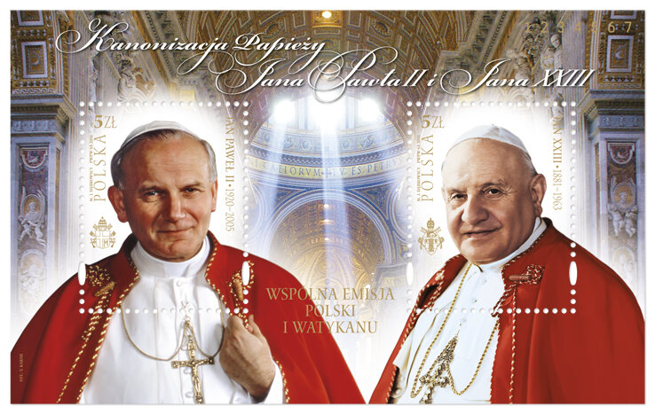 Poczta Polska: znaczki z papieżem Janem Pawłem II