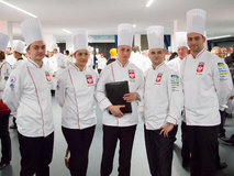 Polscy kucharze - juniorzy wrócili z brązem  z Kulinarnego Pucharu Świata w Luxemburgu