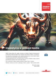 PMPG Polskie Media po I kw. 2016: wyniki spółki mocno w górę, zysk brutto wzrósł ponad 25-krotnie  W planach transformacja cyfrowa i projekt w USA