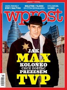 „Wprost”: Mariusz Max Kolonko mówi jak jest w TVP