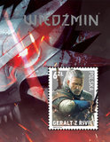 Poczta Polska z Wiedźminem na znaczku pocztowym