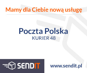 Przesyłki kurierskie Poczty Polskiej dostępne na Sendit.pl