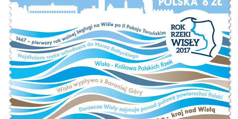 Poczta Polska: znaczek „Rok Rzeki Wisły” już w obiegu