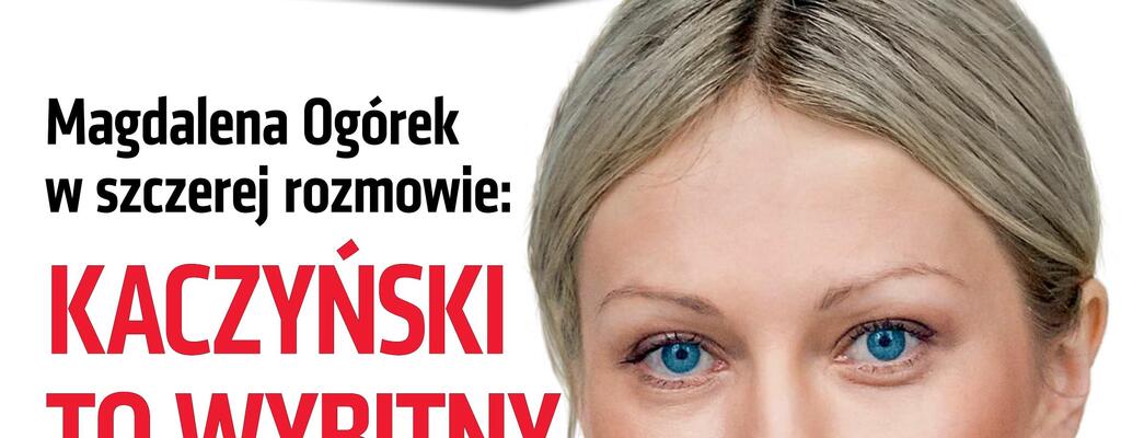 Magdalena Ogórek dla „Do Rzeczy”: Kaczyński to wybitny strateg.  Jego konkurenci grają w lidze podwórkowej