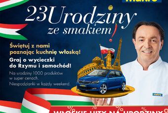 MAKRO Polska świętuje 23. urodziny z Michelem Moranem