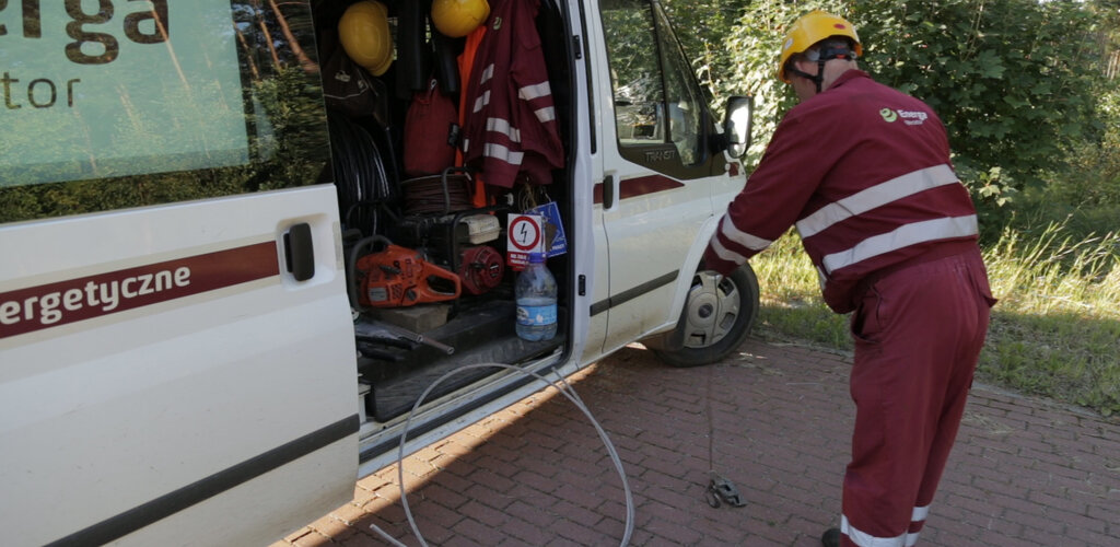 Energa uporała się z awariami po Grzegorzu