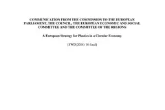 Strategia dla tworzyw sztucznych UE