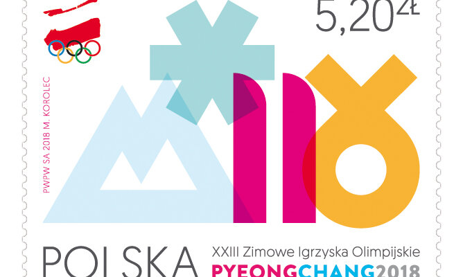 Poczta Polska: znaczki z okazji Igrzysk Olimpijskich w PyeongChang 2018