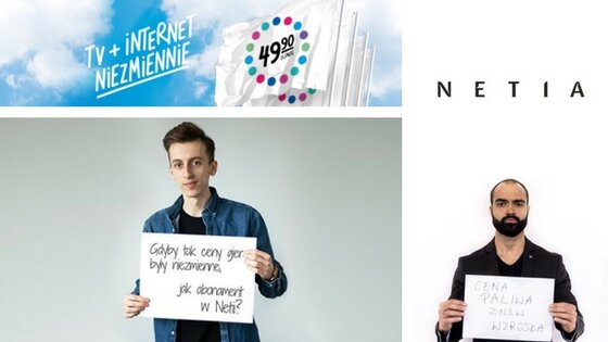 Influencerzy w kampanii Netii
