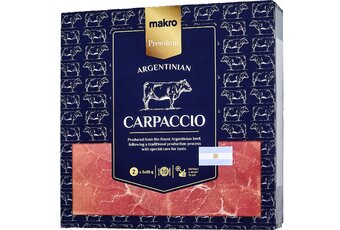 Carpaccio w dwóch wariantach w portfolio marki MAKRO Premium