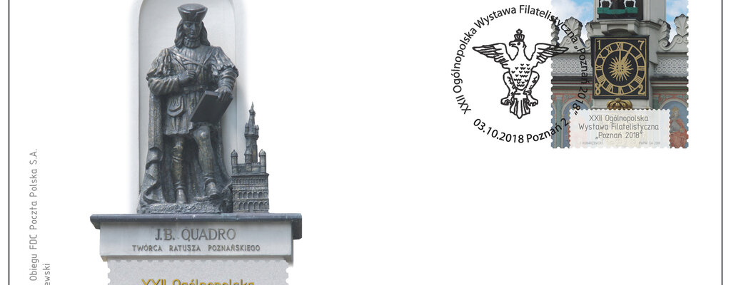 Poczta Polska wydała znaczek z okazji XXII Ogólnopolskiej Wystawy Filatelistycznej „Poznań 2018”