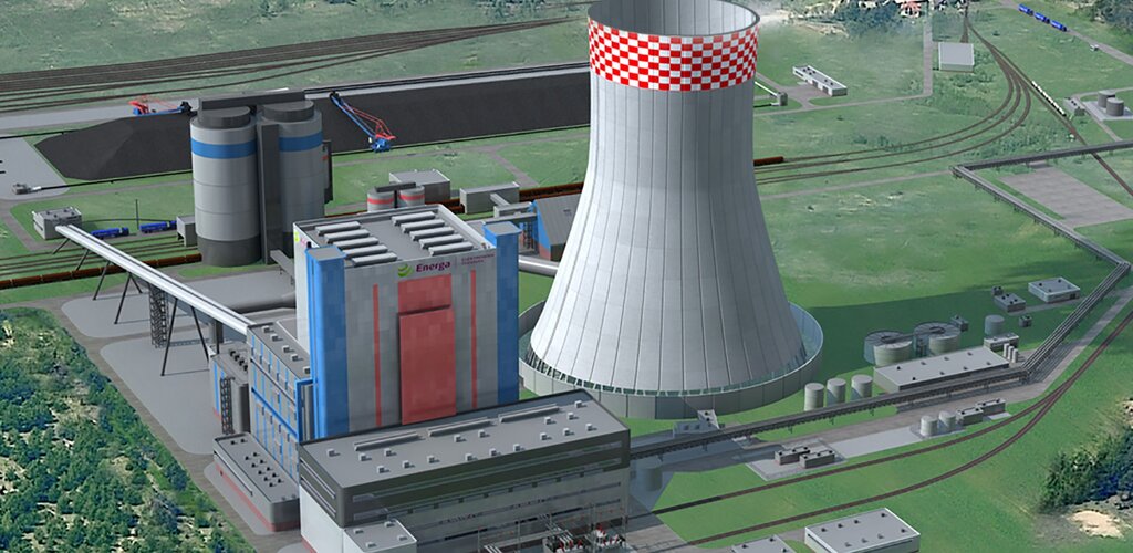 Reper startowy i pierwsza łopata na placu budowy Elektrowni Ostrołęka C