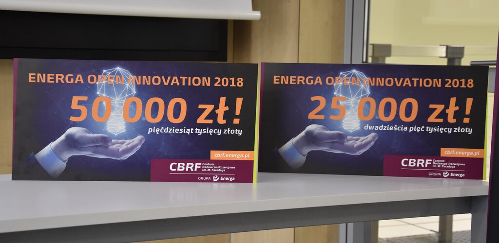 Nagrody w konkursie Energa Open Innovation 2018 wręczone