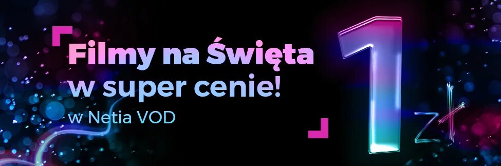 Świąteczna oferta w Netia VOD
