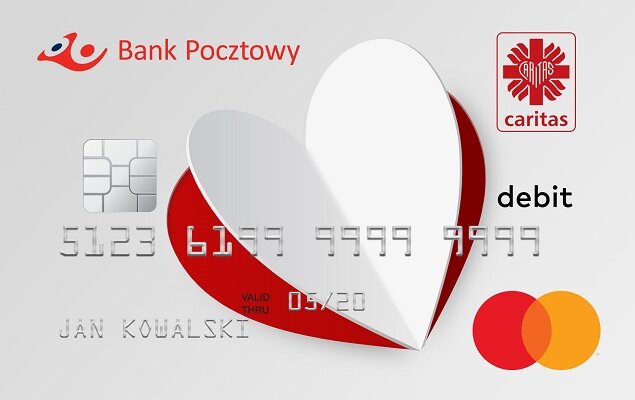 Pomagasz jak nigdy, płacąc jak zawsze – Bank Pocztowy, Mastercard i Caritas wydają wspólną kartę