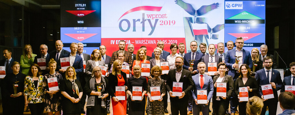 Gala Polskiego Biznesu Orły "Wprost" województwa mazowieckiego