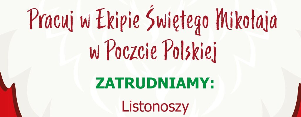 Poczta Polska rusza ze świąteczną rekrutacją
