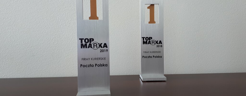 Poczta Polska laureatem prestiżowego konkursu Top Marka 2019