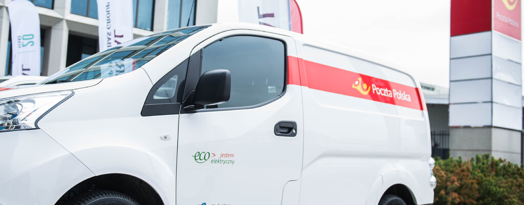Poczta Polska stawia na elektromobilność. Do floty dołączają pierwsze dostawcze e-auta