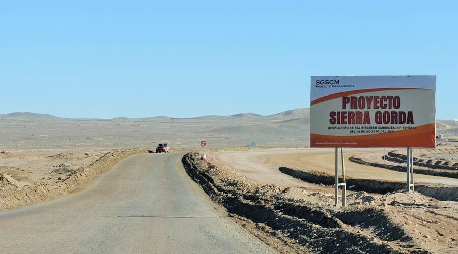 Nagroda Państwowego Związku Górnictwa Chile dla Sierra Gorda