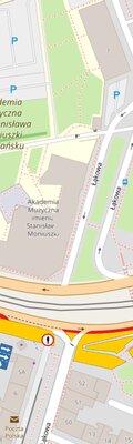 Zmiany organizacji ruchu w pobliżu skrzyżowania Podwala Przedmiejskiego z ul. Łąkową