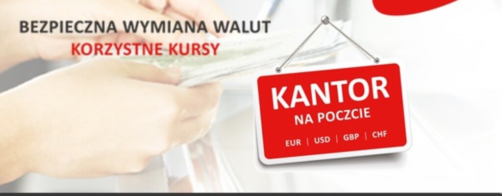 Wymieniaj walutę na poczcie
