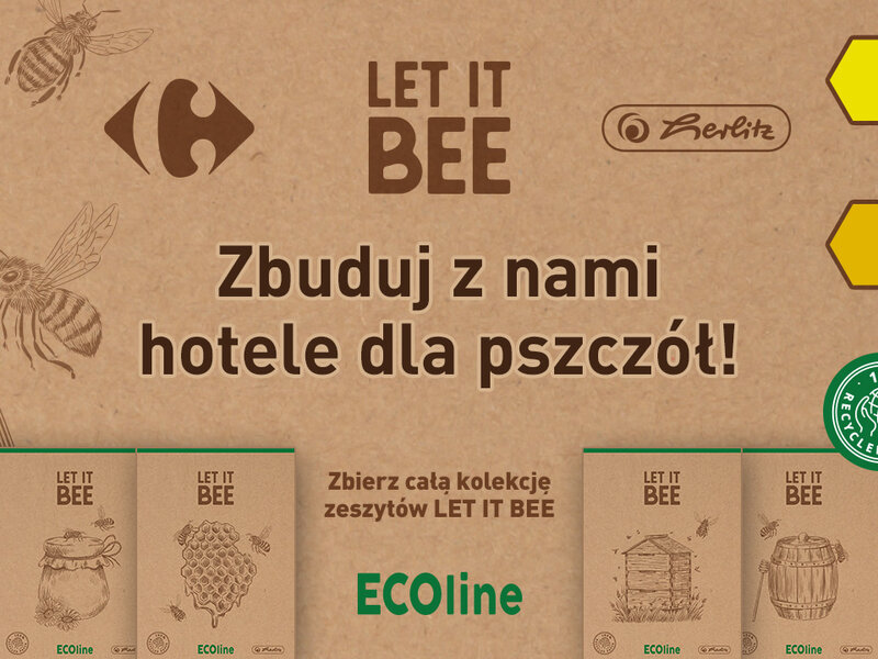 Let it bee - nowa akcja w sklepach Carrefour na rzecz ochrony pszczół