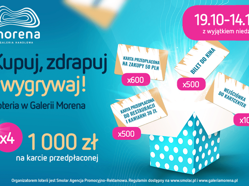 Ponad 6000 nagród w Galerii Morena