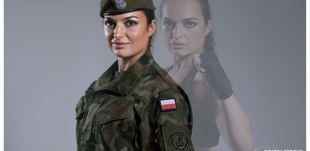 St.szer. Justyna Haba, żołnierz 3 Podkarpackiej Brygady OT wystąpi na gali "KSW 56"